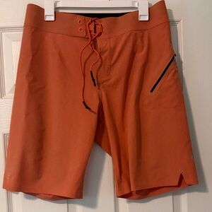 Men's Orange Swim Boardshorts